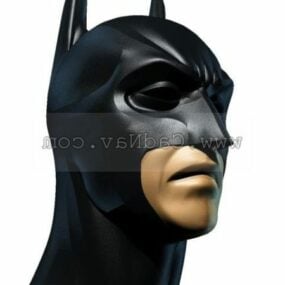 Model 3d Karakter Kepala Batman