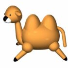 Toy Cartoon Camel
