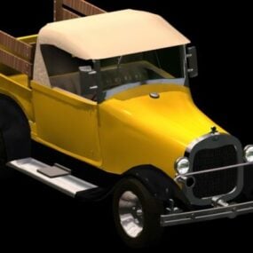 Mô hình xe bán tải Ford 1929 3d