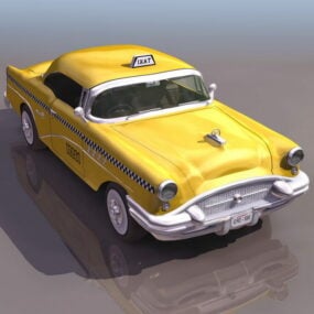Buick Taxi 1940d-modell fra 3-tallet