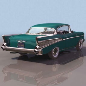 1957 Chevrolet 2 portes Hardtop modèle 3D