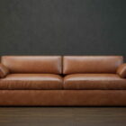 2 Seater Upholstered Leather Couch