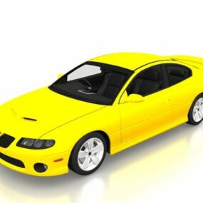 Auto Pontiac Gto 2006 3D-model