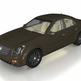 2007凯迪拉克Cts轿车3d模型