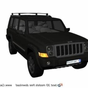 2010 Jeep Wrangler Unlimited Mountain 3d model