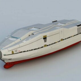2012 Movie Ark Ship 3d model