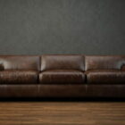 3 Seater Leather Cushion Couch