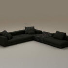 4 Seater Fabric Sectional Sofa