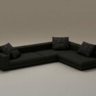 6 Seater Fabric Sectional Sofa