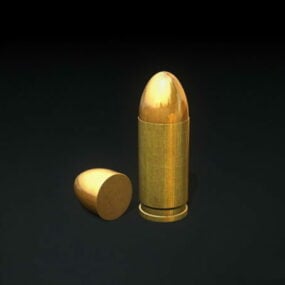 Shotgun Shell Gun Bullet 3d-model