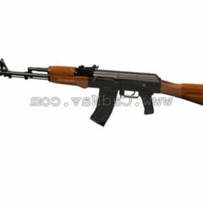 Ak47 Automatic Rifle 3d model