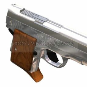 3d модель пістолета Amt