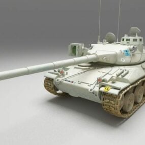 Amx-30 탱크 3d 모델