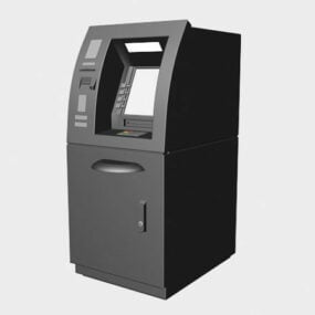 ATM Para Çekme Makinesi 3D modeli