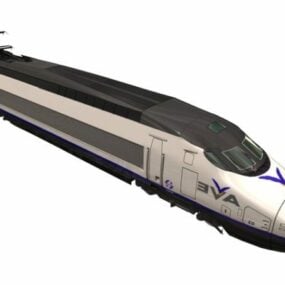 एवेन्यू ट्रेन इंजन 3डी मॉडल