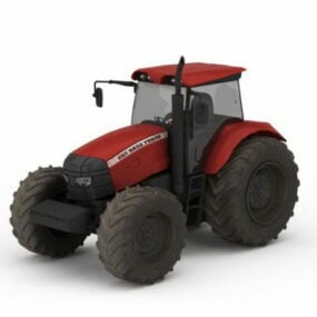 3D model zemědělského traktoru