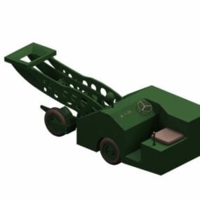 3D model letištního pozemního vozidla