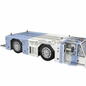 Model 3D ciężarówki obsługi lotniska