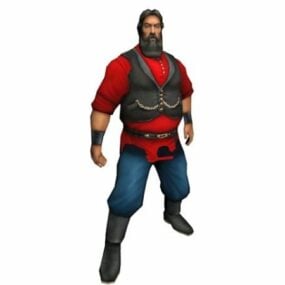 Alexander In Age Of Pirates Character 3d model