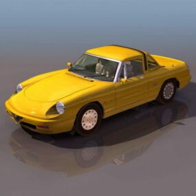 Alfa Romeo Spider Roadster 3D model