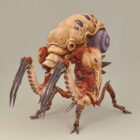 Alien Bug Warrior Concept