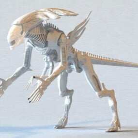 דגם 3D של Alien Xenomorph King