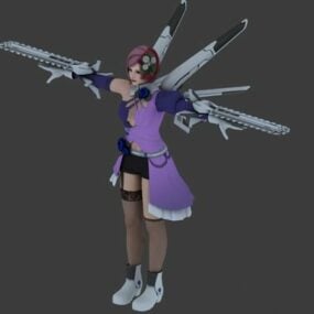 Alisa In Tekken Tag Tournament 3D-model
