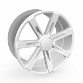 חישוק גלגל סגסוגת 3D דגם