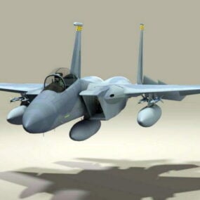अमेरिकी F-15 ईगल 3डी मॉडल