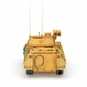 2D model středního tanku Usa M1a3