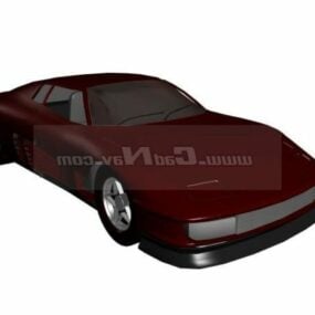 American Muscle Car 3d model