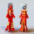 العروس الصين القديمة