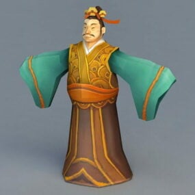 Ancient Chinese Landlord 3d model