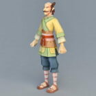 Ancient Chinese Peasant Character