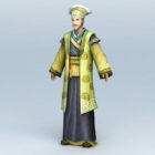 Ancient Chinese Wealth Man