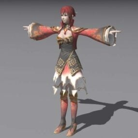Ancient Chinese Woman 3d model