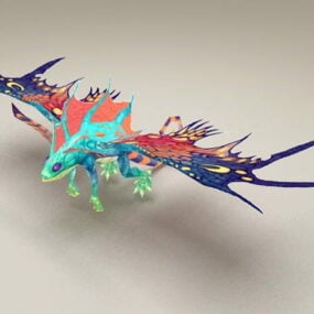 प्राचीन फेयरी ड्रैगन 3डी मॉडल