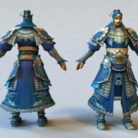 نموذج المملكة القديمة المحارب 3D