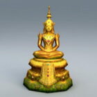 Ancient Thai Buddha Statue