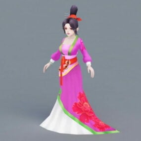 Ancient Woman Dancer 3d model