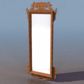 Miroir antique modèle 3D