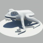 Animated Frog Jumping