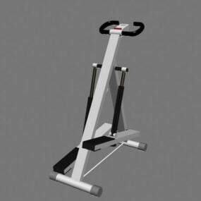 Animated Stepper Machine 3d model