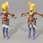 Anime Elf Archer Girl