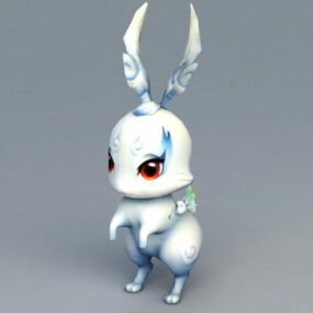Anime Rabbit 3d model