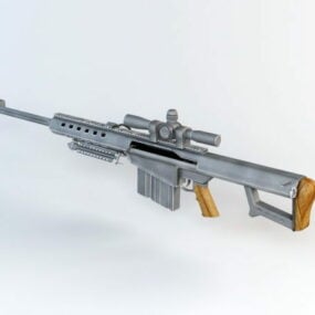 Anti Material Rifle 3d model