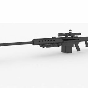 Anti-materiel Rifle 3d model