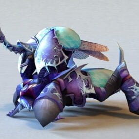 Anub'arak Warcraft 3d-modell