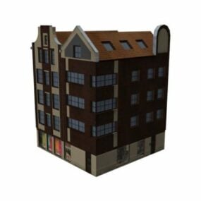 Apartment Lodging House 3d model