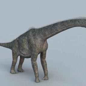 Modelo 3d de dinosaurio apatosaurio
